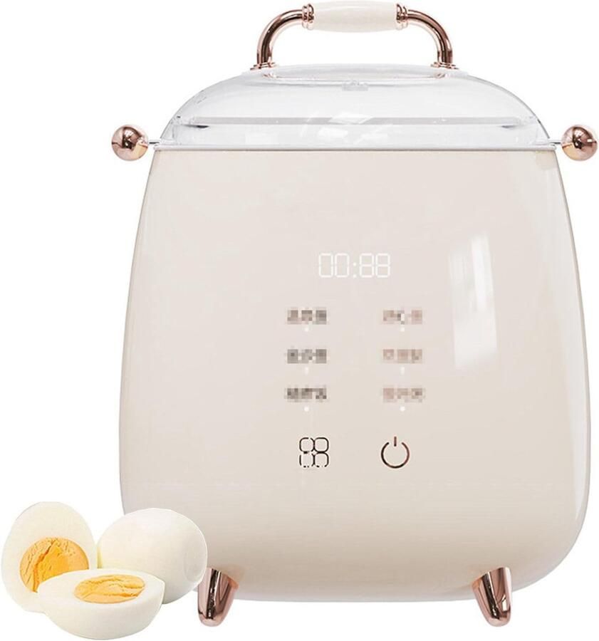Eierkoker Ontbijt Machine Eieren Koken Automatische Uitschakeling 5 Eieren Wit