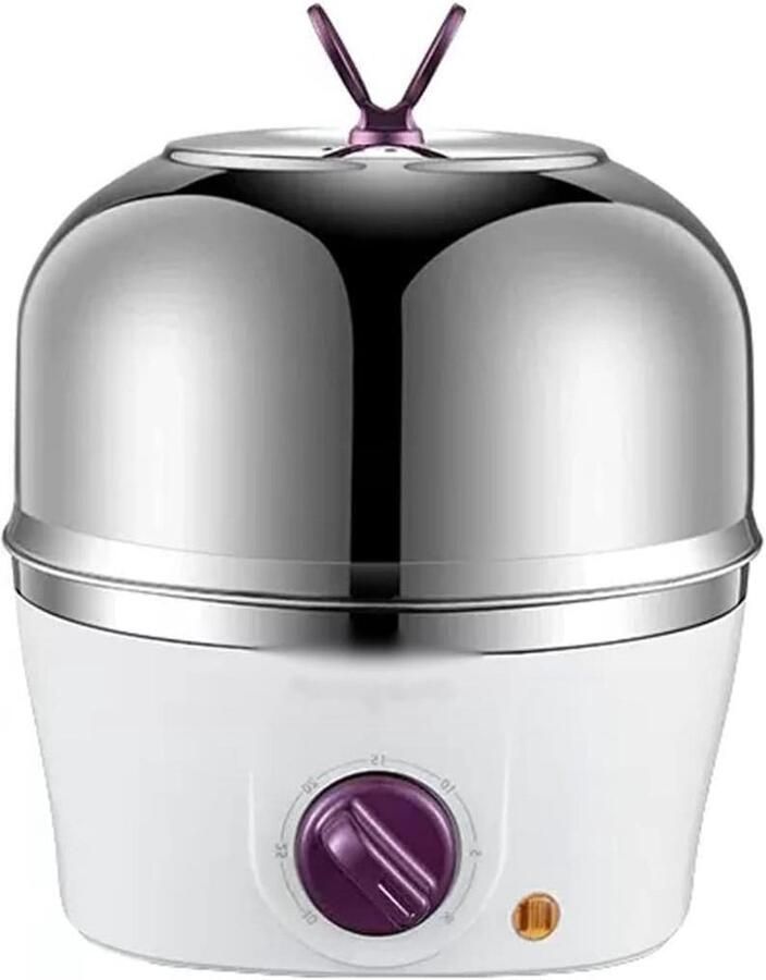 Eierkoker Ontbijt Machine Perfect Eieren Koken Automatische Uitschakeling 9 Eieren Capaciteit Wit