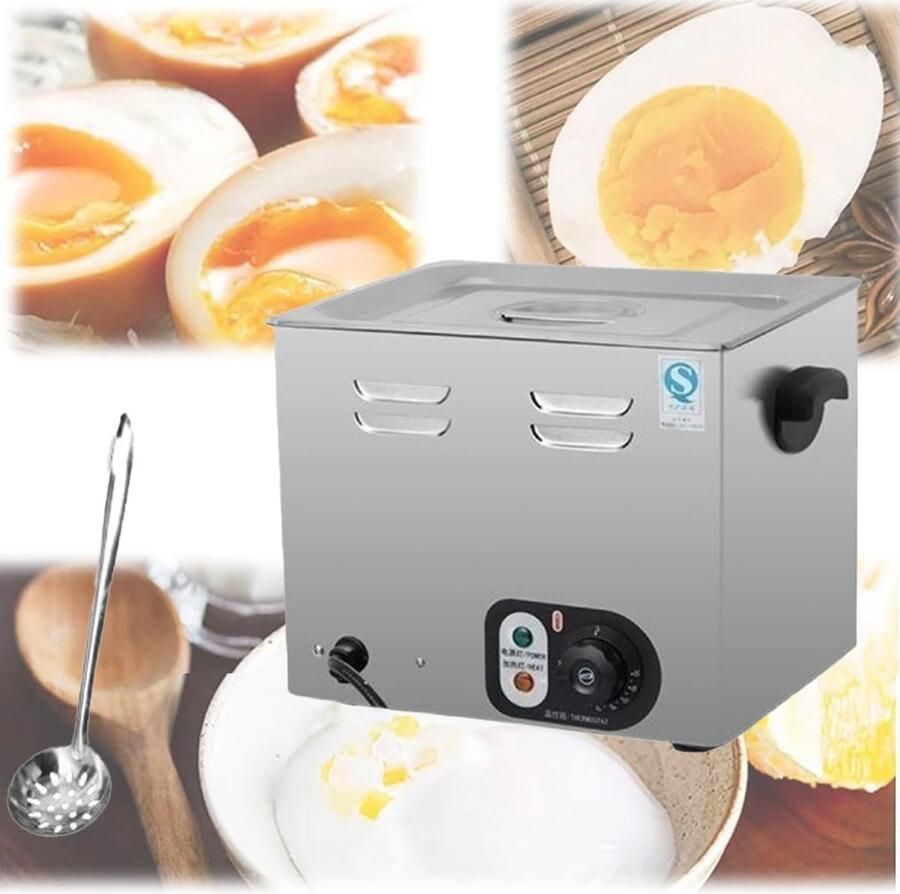 Eierkoker Stoomkoker Grote Partijen Koken Unieke Slow-Cook Technologie 60 Eieren Capaciteit Metaal