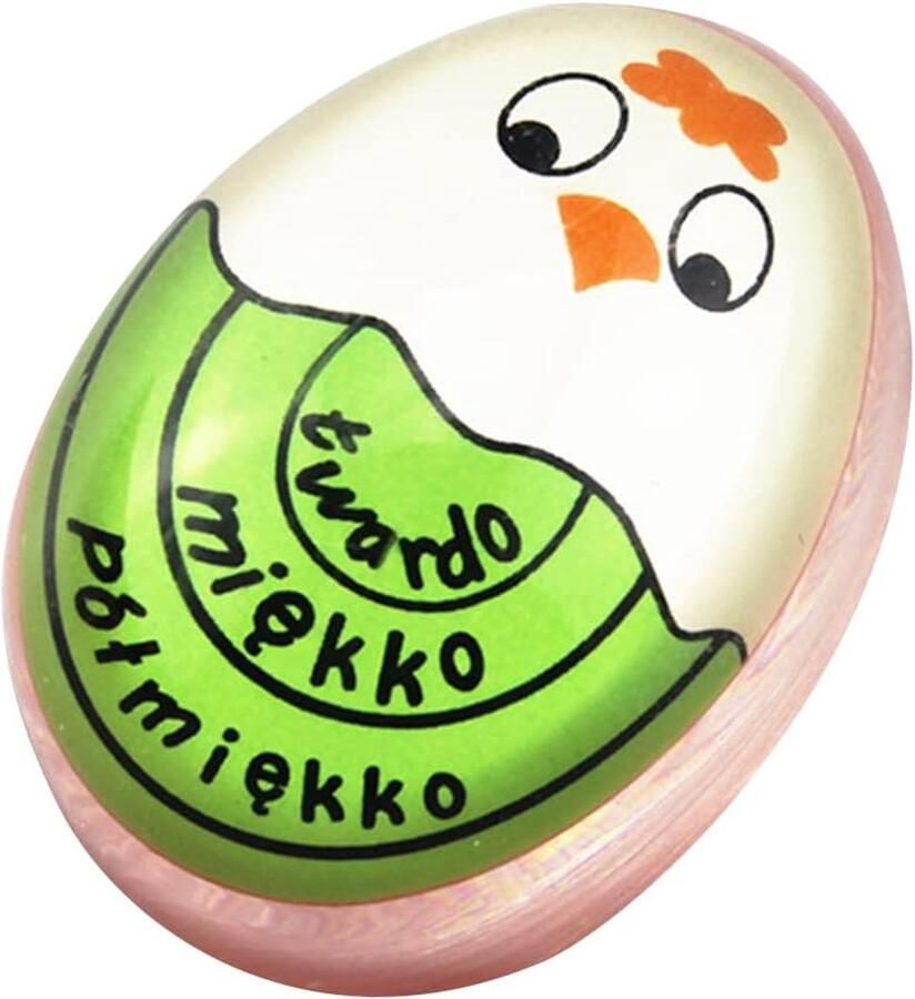 Eierkoker Timer Kookwekker Eieren Koken Eieren Kleurverandering 5.5 cm Groen