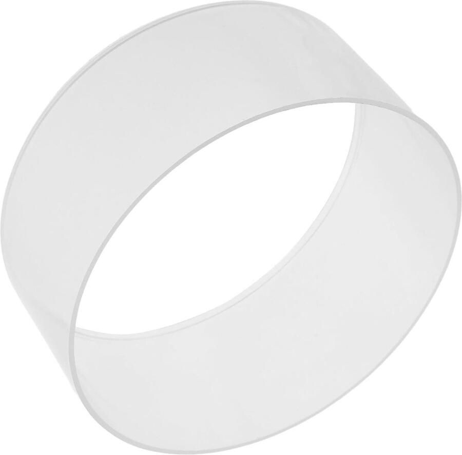 Eierkoker Uitbreidingsring Stoomrek Eieren Meer Eieren Koken Hittebestendig Plastic 6 inch diameter Transparant