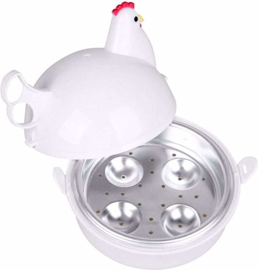 Eierkoker voor 4 eieren steamer boiler cooker keukengereedschap