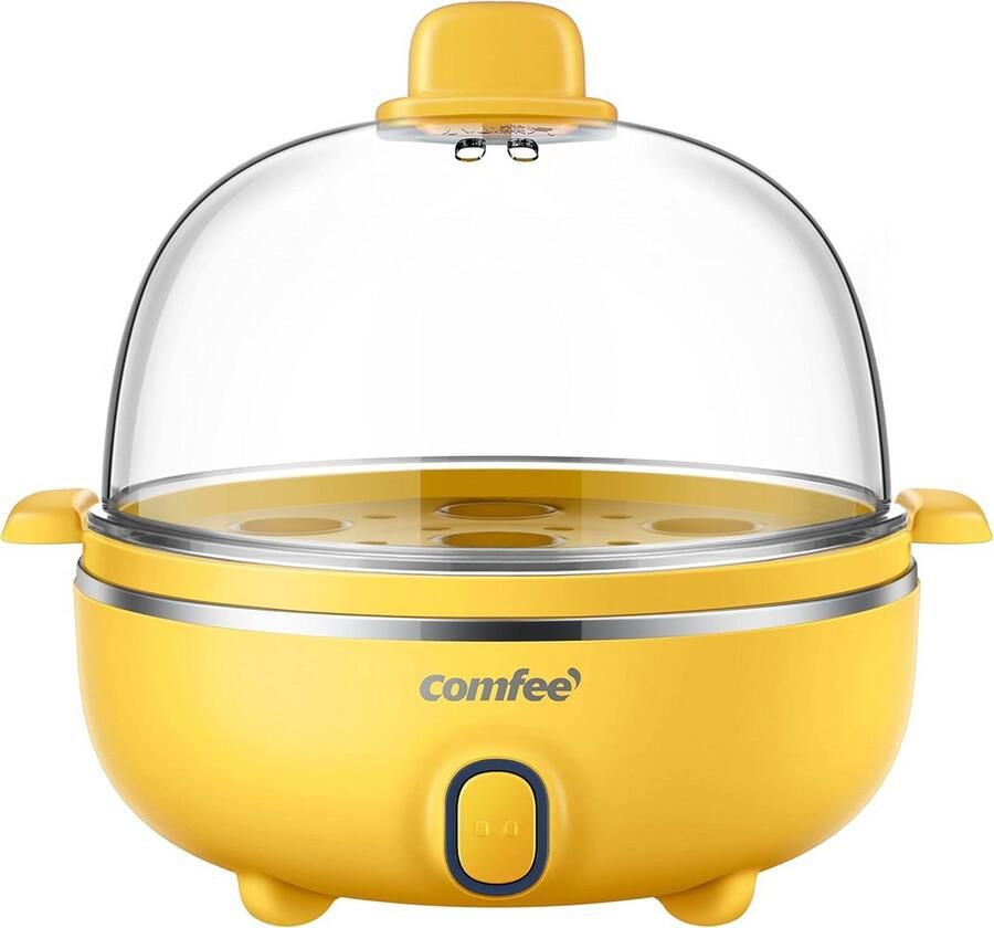 Eierkoker voor 7 eieren met automatische uitschakeling