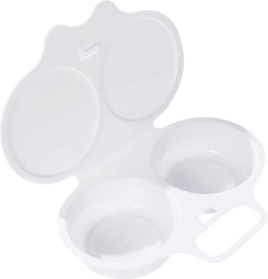 Eierkoker voor Magnetron Perfect Gepocheerde Eieren Maken