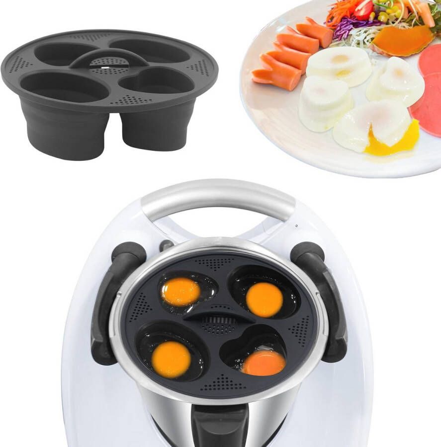 Eierkoker voor Thermomix Perfecte gepocheerde eieren maken met siliconen accessoires