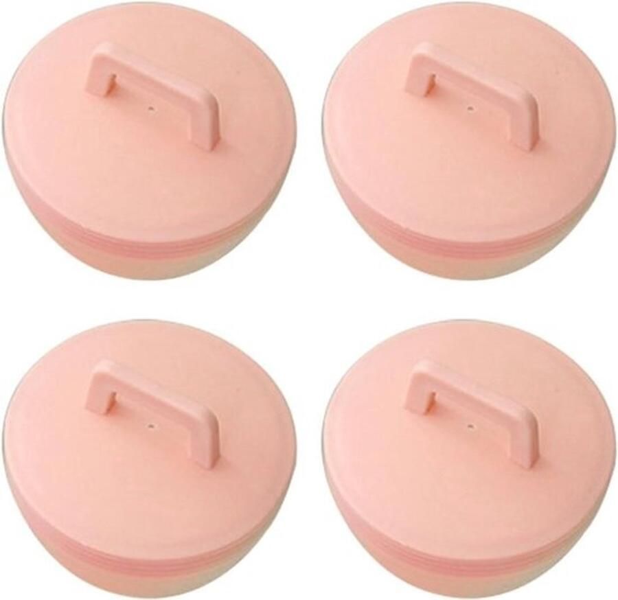 Eierkookvormen Set Keuken Gadgets Ontbijt Maken Vaatwasserbestendig 4 Delig Roze