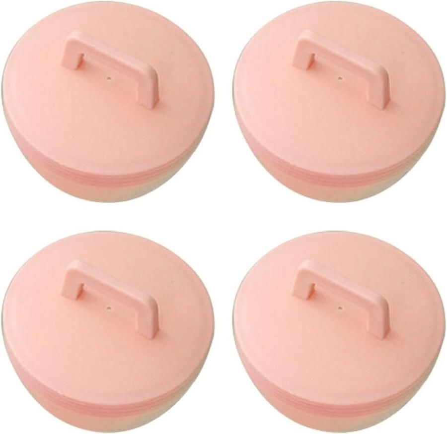Eierkookvormen Set Keuken Gadgets Ontbijt Maken Vaatwasserbestendig 4 Delig Roze