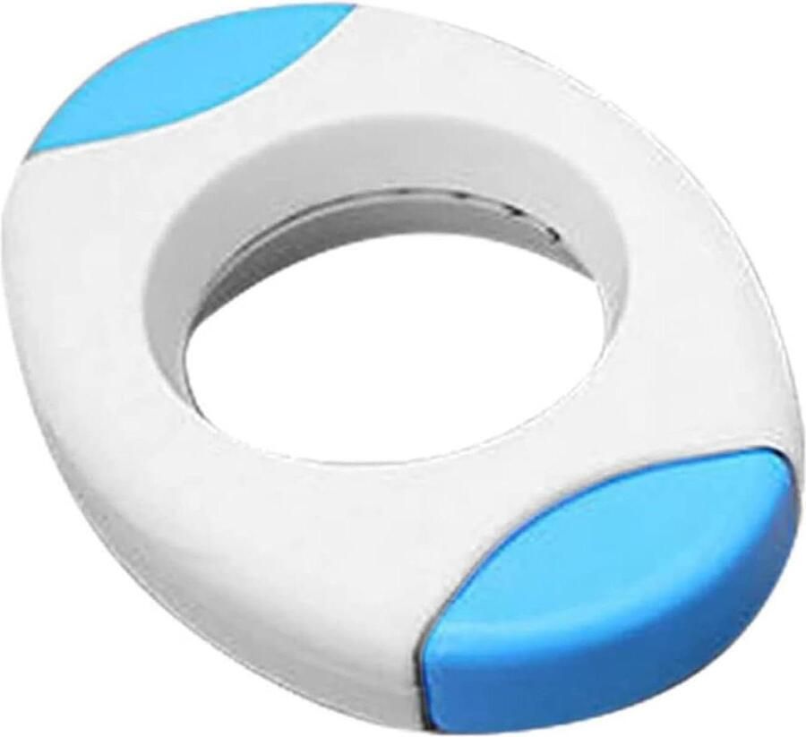 Eierkraker Topper Eierschaalopener Hulpmiddel Eieren Bereiden Roestvrij Staal & ABS Voor de meeste maten Blauw