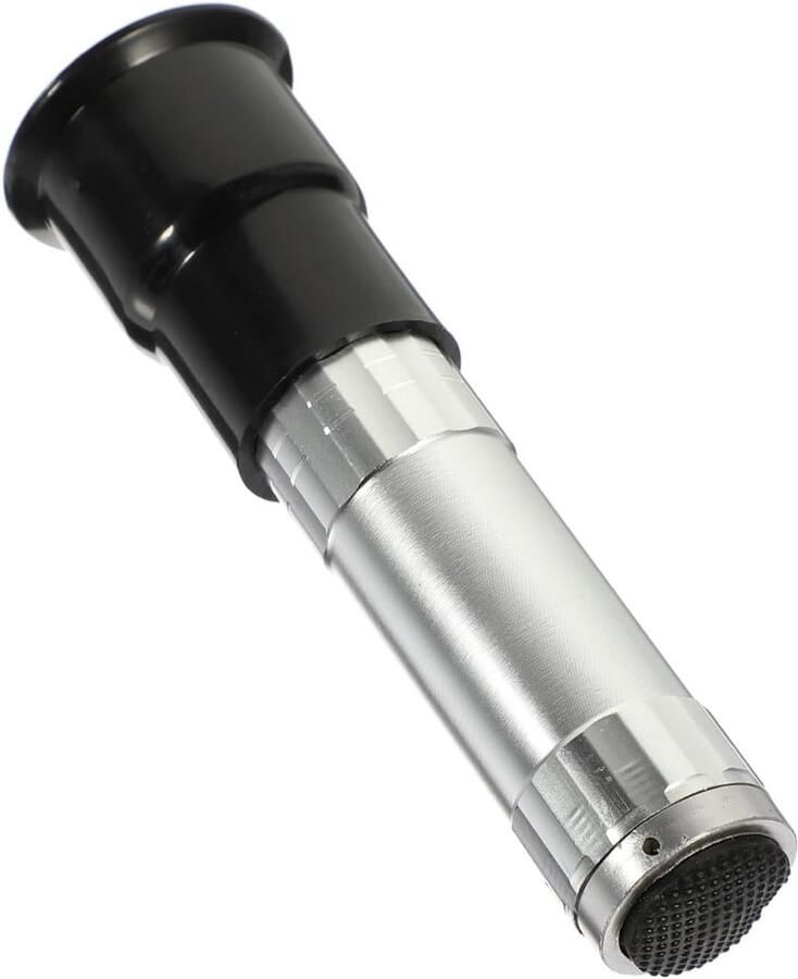Eierlamp Incubator Eier Tester Kaars Eieren Controleren Koud Licht Ontwerp 12 cm Zilver