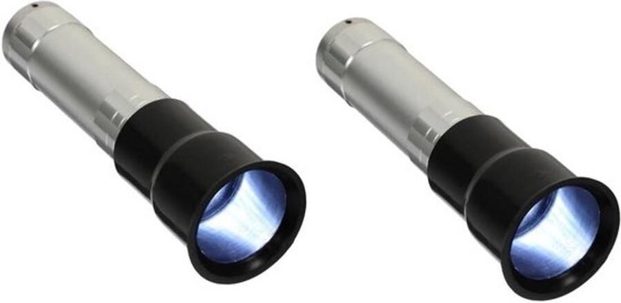 Eierlamp Tester Incubatie Lamp Eieren Controleren Koude Lichtstraal 2 Stuks Zilver