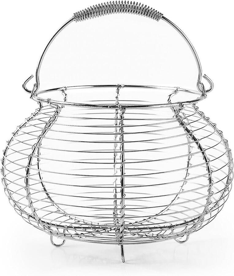 Eiermand Opbergmand Keuken Organiseren Vintage Design 23 cm null