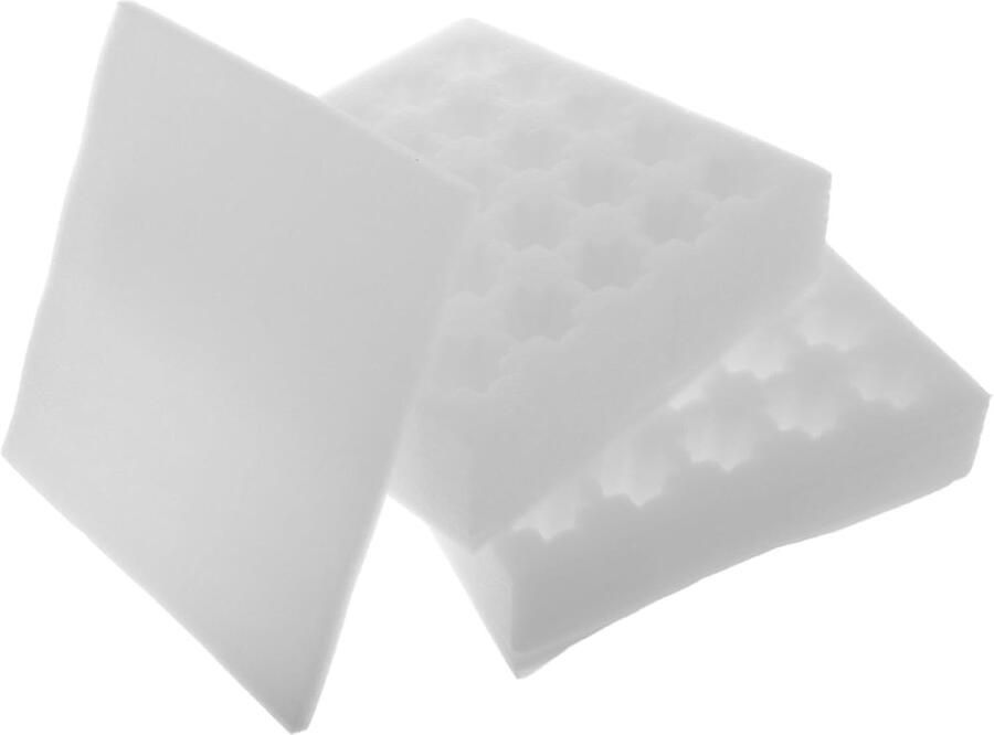Eieropslagdoos Eierhouder Koelkast Beschermend Transport Schokbestendig Materiaal 27.5 x 27 x 6 cm Wit