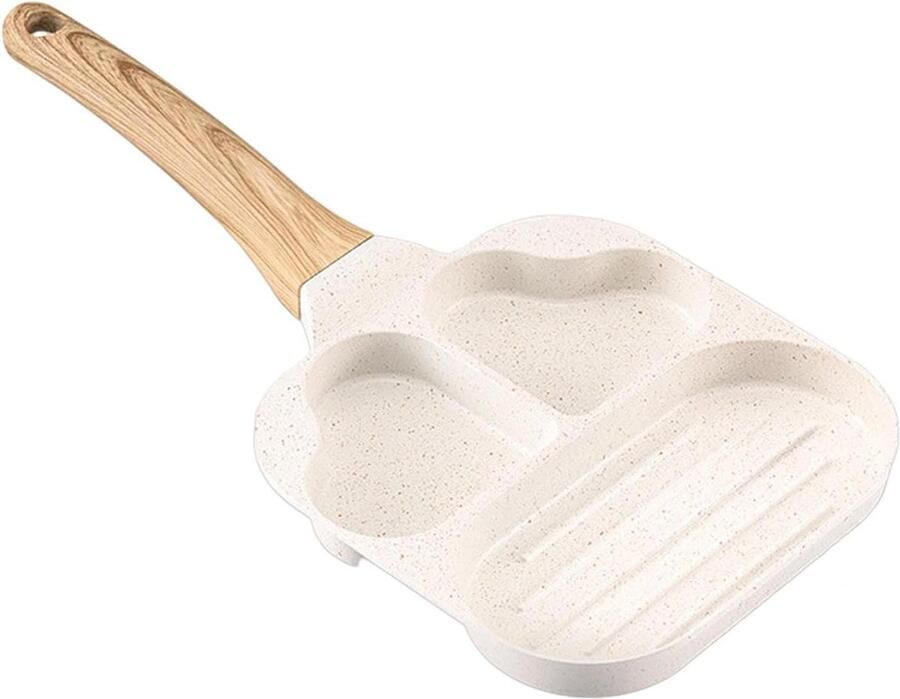 Eierpan Omeletpan Pannenkoekenpan Ontbijt Koken Vierkante Vakken Niet gespecificeerd Meerkleurig