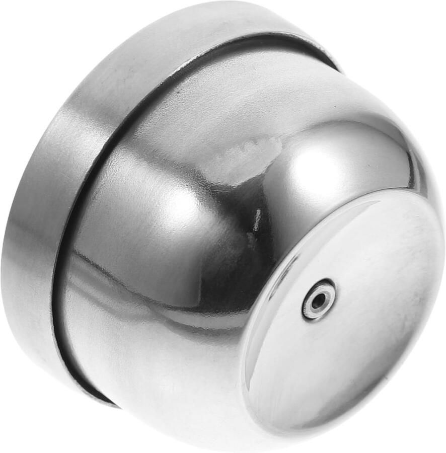 Eierperforator Keuken Gadget Eieren Voorbereiden Roestvrij Staal 5.5 x 5.5 x 3.5 cm Zilver