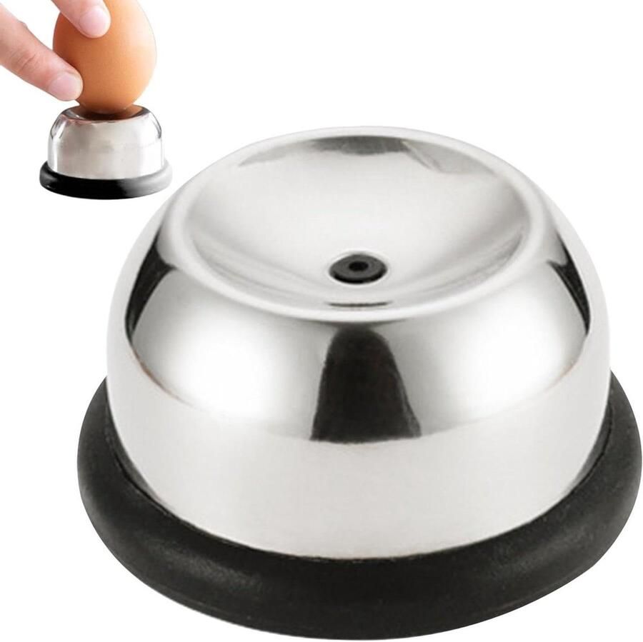Eierprikker Eierperforator Eierprik Koken van Eieren Voorkomt Barsten 3.5 cm Zwart