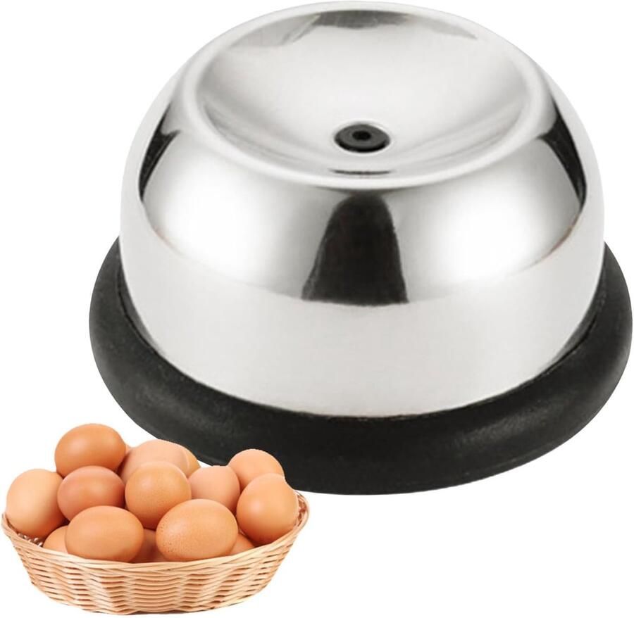 Eierprikker Eierponsnaald Koken Voorkomt barsten 3.5 cm hoog Zwart