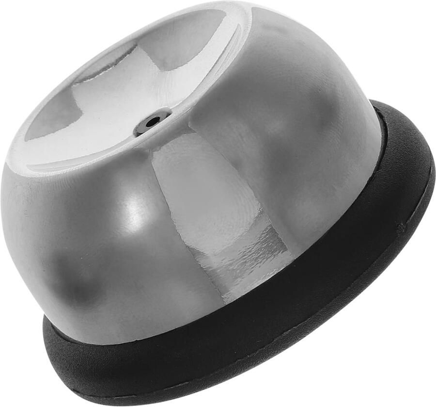 Eierprikker Keuken Tool Eieren Koken Met Veer Mechanisme 5.6x5.6cm Grijs