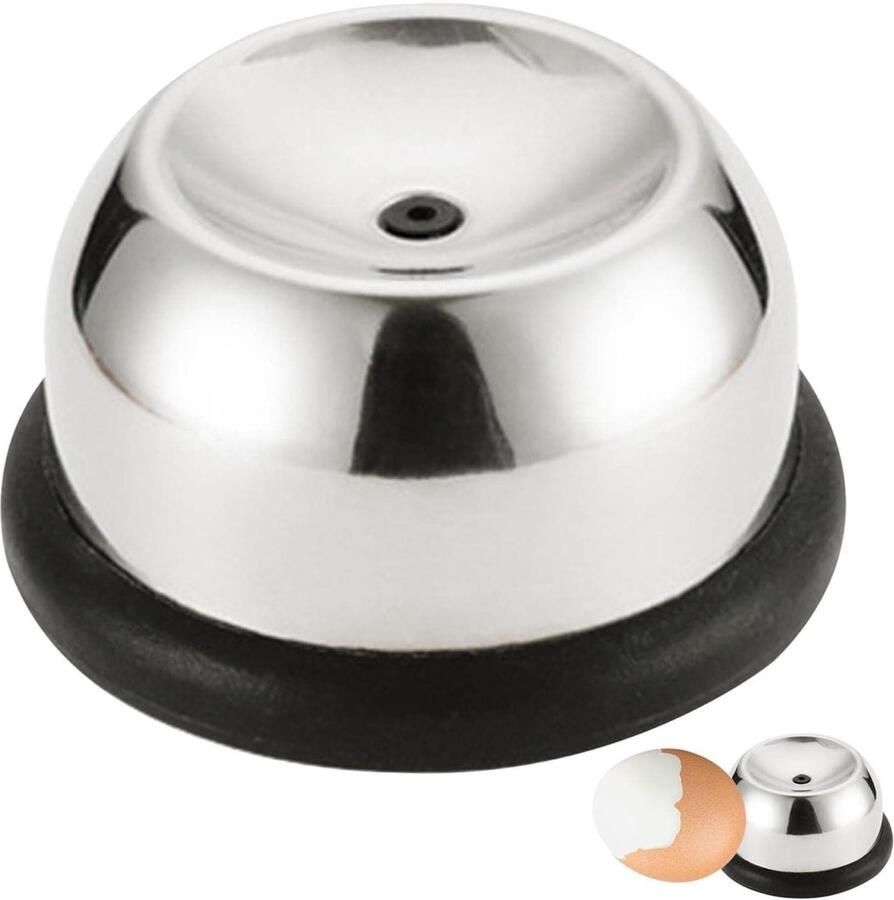 Eierprikker Keukenaccessoire Eieren Voorbereiden Roestvrij Staal 5.7 cm Zilver