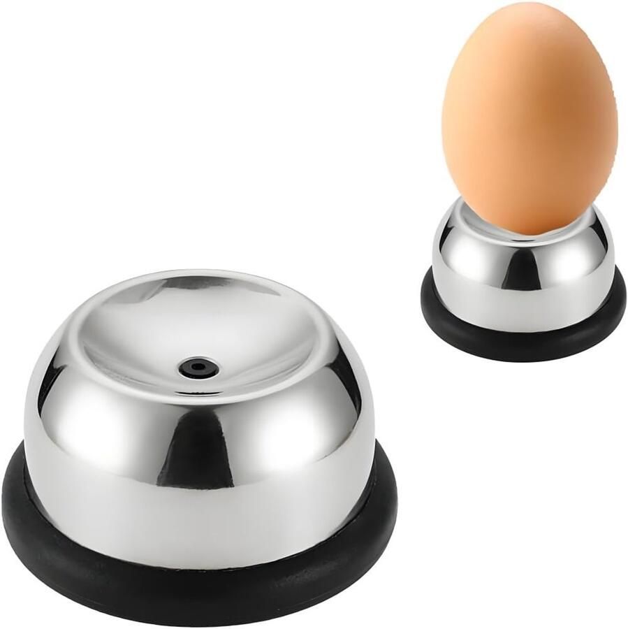 Eierprikker Keukengerei Gadget Perfecte Eieren Koken Roestvrij Staal 2.54 x 0.51 x 2.54 cm Zwart
