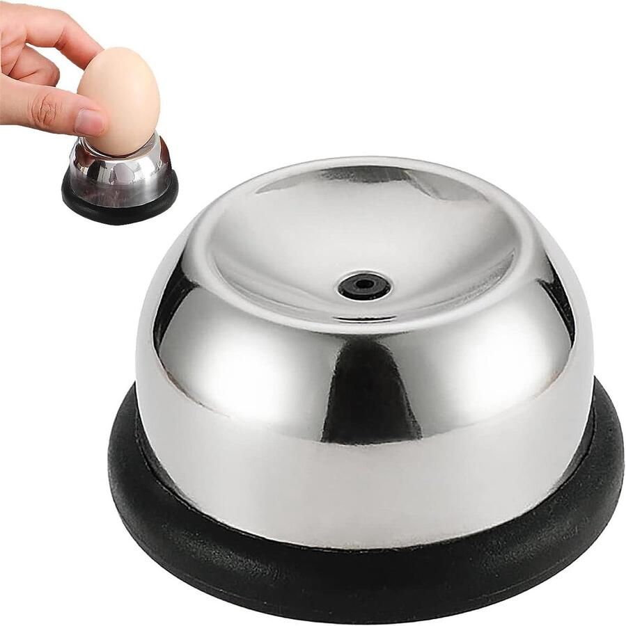 Eierprikker Roestvrij Staal Keuken Accessoire Eieren Voorbereiden Vaatwasmachinebestendig 5.7 x 5.7 x 3 cm Zwart