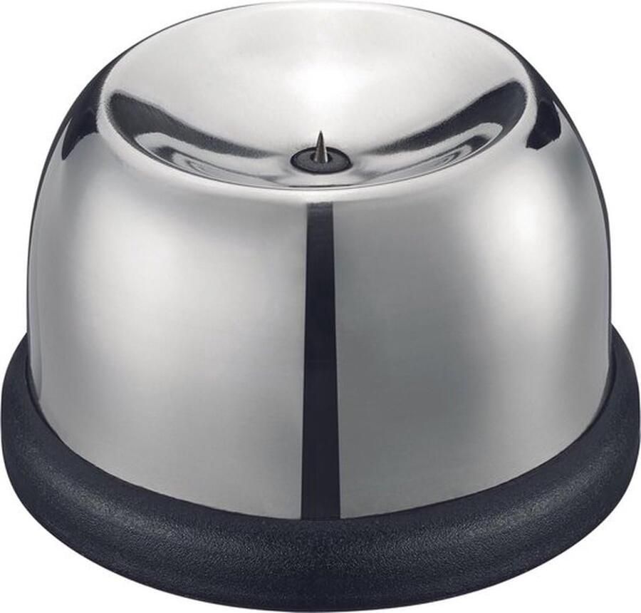 Eierprikker RVS Eigeel splitser Voorkomt barsten Uniek blauw onderstuk Zwart Zilver