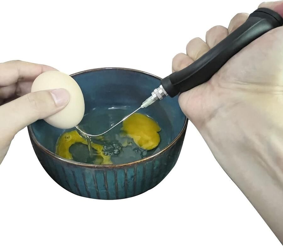 Eierprikker Set Ei Prikken Paaseieren Maken Handmatig Hulpmiddel 0.07 Kilogram Blauw