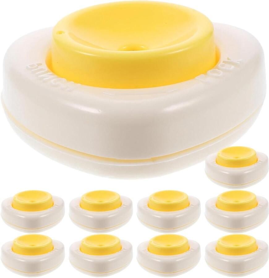 Eierprikker Set Eierprikapparaat Piercing Tool Koken Vereenvoudigen Met Veiligheidssluiting 10 Stuks Multi