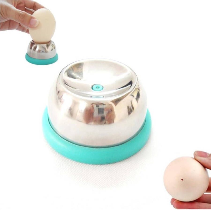 Eierprikker van roestvrij staal voor gekookte en rauwe eieren