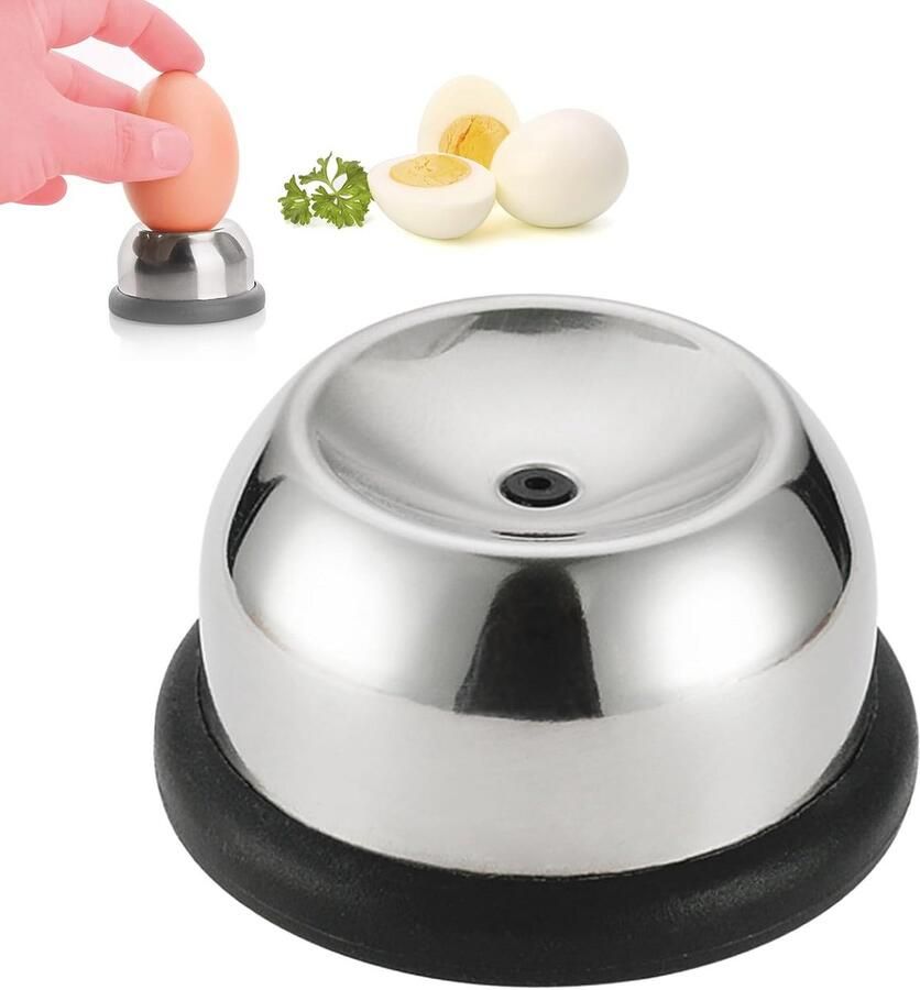 Eierprikker van roestvrij staal voor perfecte gekookte eieren zonder barsten