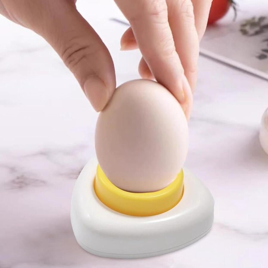 Eierprikkers Ei piercer Naaldgereedschap Koken van Eieren Voorkomt Scheuren 6 stuks Wit