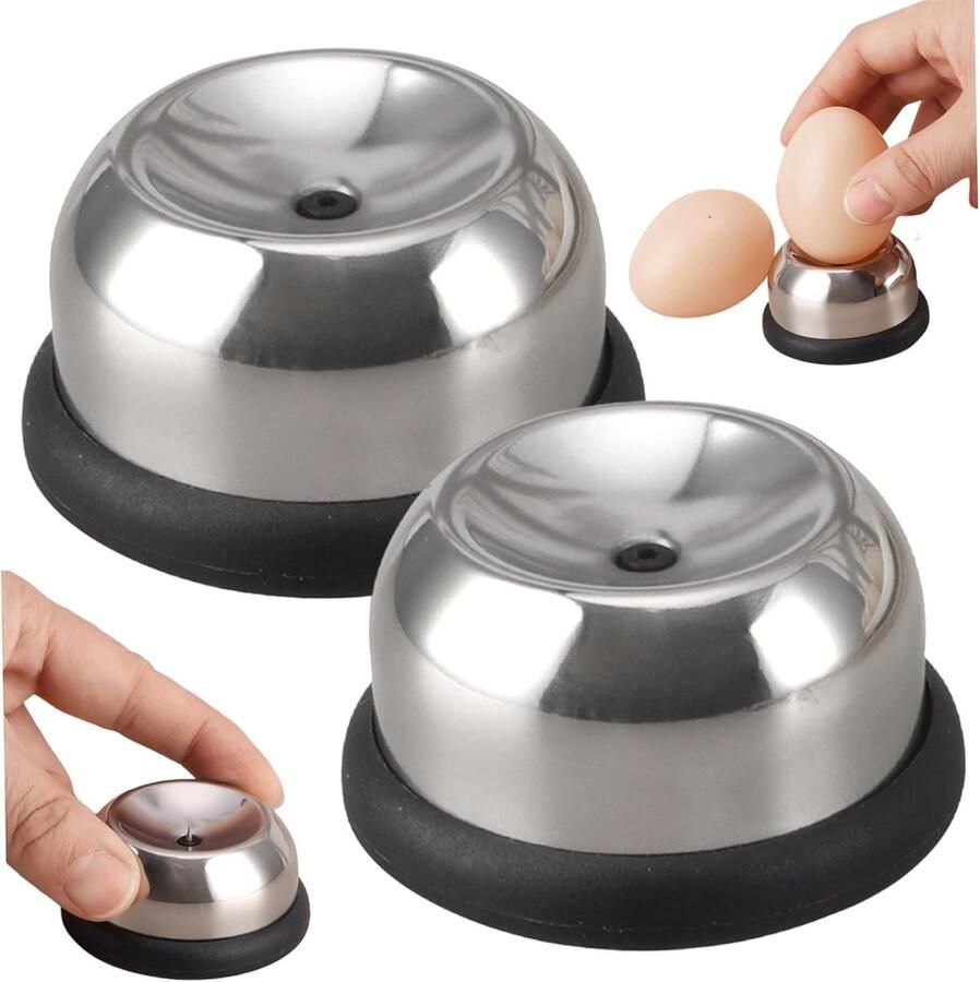 Eierprikkers Keuken Gadget Makkelijk Eieren Koken Intrekbare Naald Compact Formaat Zilverkleurig