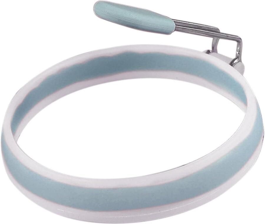 Eierring Koken Pannenkoekvorm Spiegeleieren Maken Anti-aanbak 10.2 cm Blauw