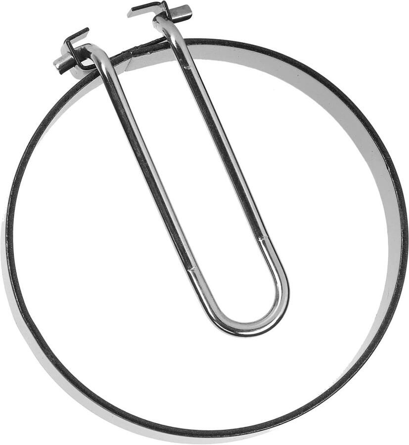 Eierring Roestvrij Staal Eiervorm Ronde Vorm Ontbijt Koken Anti-aanbak Coating Niet gespecificeerd Zwart