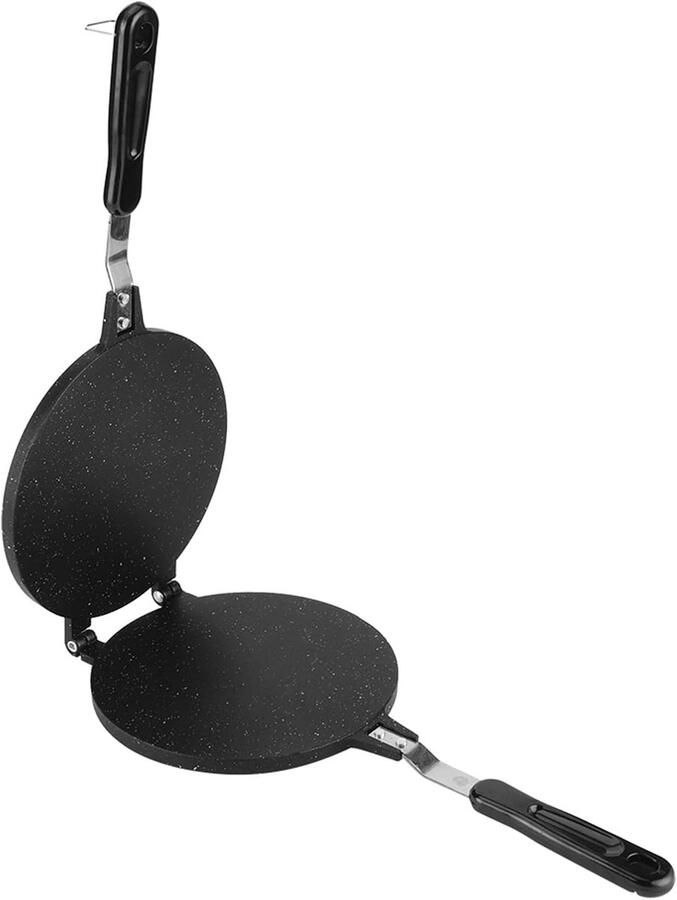 Eierrol Maker Snack Apparaat Snelle Snacks Maken Antiaanbaklaag 39x17cm Zwart