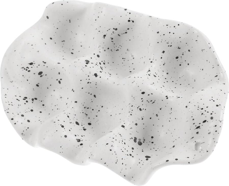 Eierschaal Houder Opslagbak Eieren Keuken Organisatie Keramisch Materiaal 17.5 x 10.5 cm Zoals Getoond