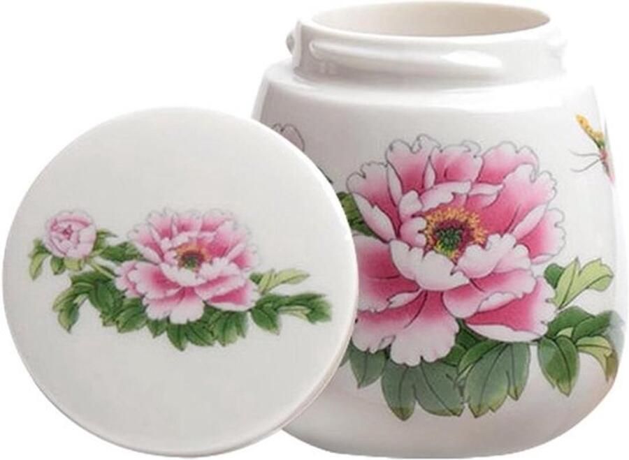 Eierschaal Keramiek Ontbijtgerei Houder Ontbijt Bereiden Vaatwasserbestendig Ontwerp 220 ml Pastel Peony