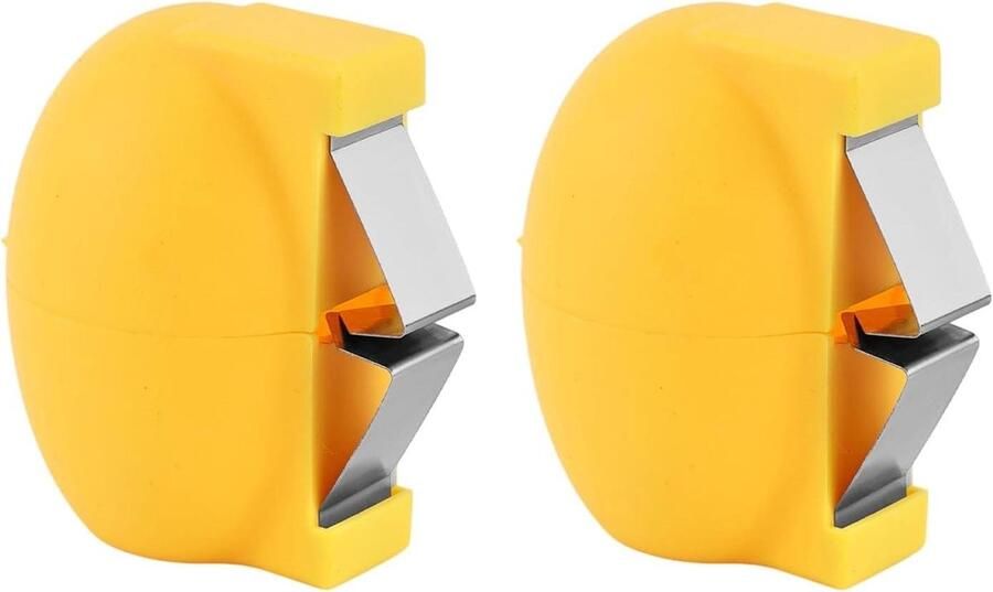 Eierschaal Opener Ei Cracker Koken en Bakken Ergonomisch Handontwerp 7.2 cm Hoogte Geel