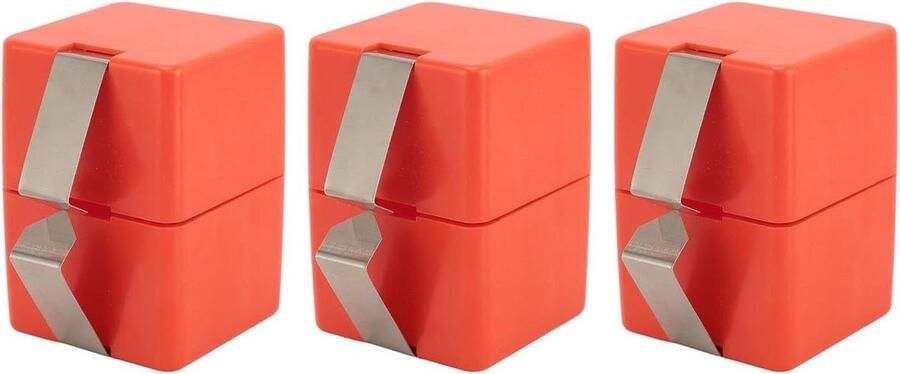 Eierschaal Opener Eierkraker Hulpmiddel Koken Vereenvoudigen Moeiteloos Kraken 3 Stuks Oranje