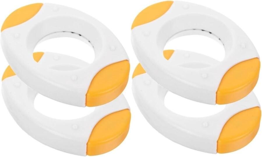 Eierschaalopener Set Eier Topper Ontbijt Maken Vaatwasserbestendig 2 Sets Geel