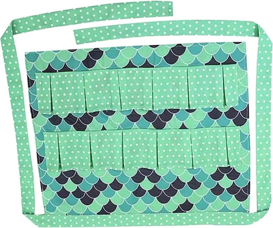 Eierschort Ei Mandje Eieren Verzamelen Robuuste Diepe Vakken 50x50cm Groen