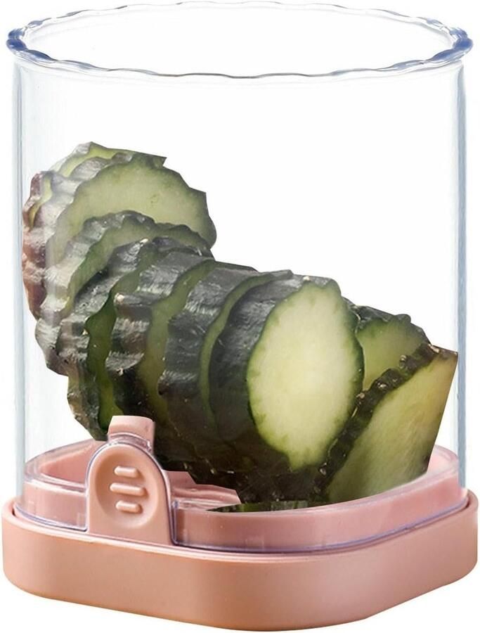 Eiersnijbeker Cup snijmachine fruit Ingrediënten snijden Roestvrij staal en ABS 10 x 9.4 x 11.1 cm