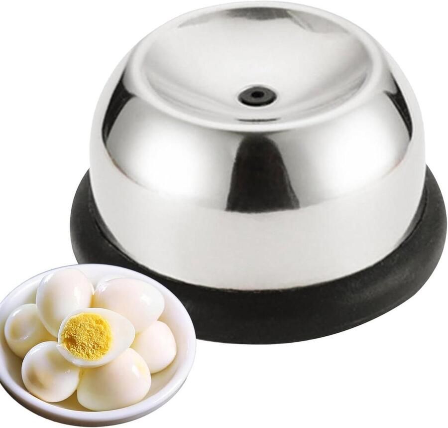 Eiersteker Eierperforator Eierprikker Eieren Koken Roestvrij staal 304 6.2 x 5.7 x 3.5 cm Zwart