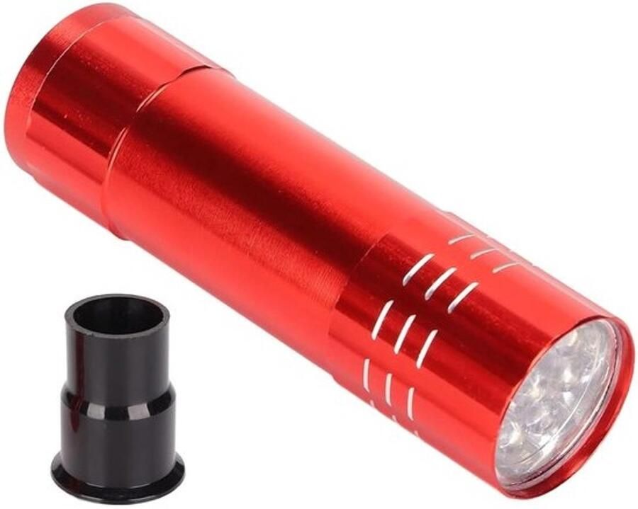 Eiertester Candler Lamp Embryo Observatie Koude Lichtbron 10x8x5 cm Rood