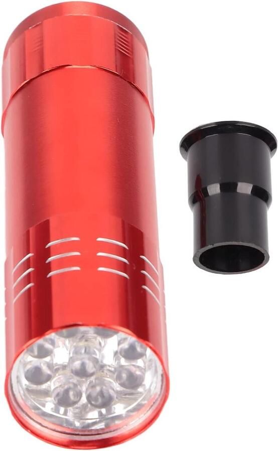 Eiertester LED Eierkaars Lamp Broedeieren Controleren Kegelvormig Spotlicht 10x8x5 cm Rood
