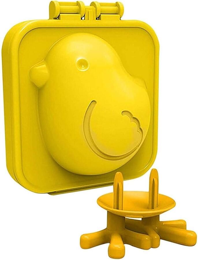 Eiervorm Kuiken Vorm Gekookt Ei Leuke Maaltijden Maken Herbruikbaar Keukengereedschap 7 x 16 x 7 cm