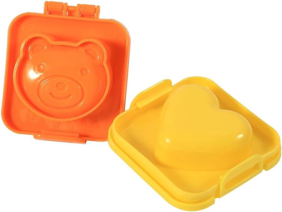 Eiervorm Set Rijstvorm Kinderen Verrassen 6 Leuke Vormen 6 Stuks Multicolor