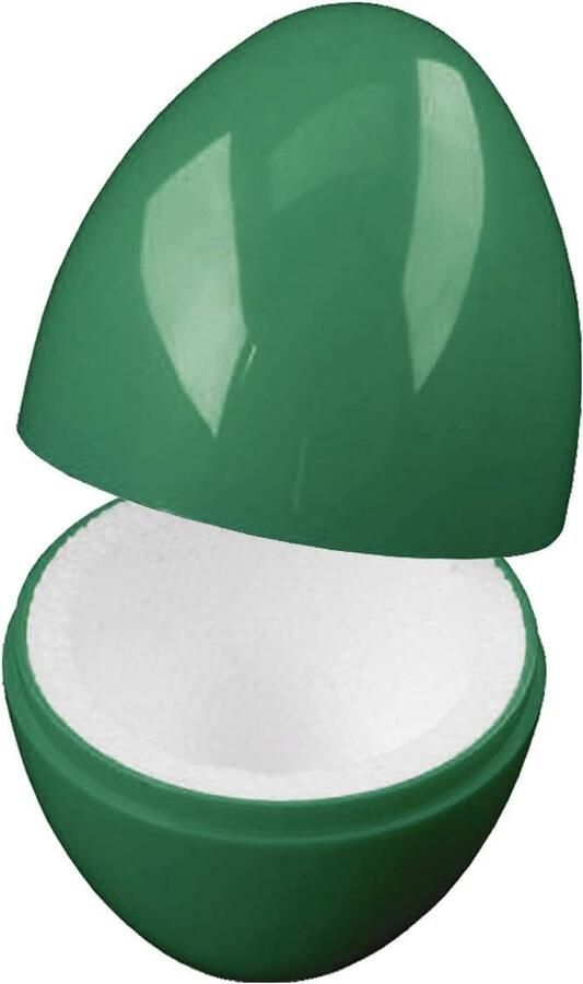 Eierwarmer Thermo Ei Warm Ontbijt Geïntegreerd Schuim 95 mm Hoog Groen