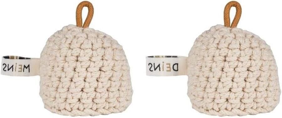 Eierwarmers set Ontbijt accessoires Perfect ontbijt Met tekst 2 stuks Niet gespecificeerd