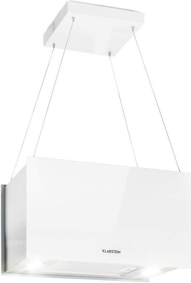 Eiland afzuigkap 60 cm 3-fase recirculatie met LED verlichting en touch bediening