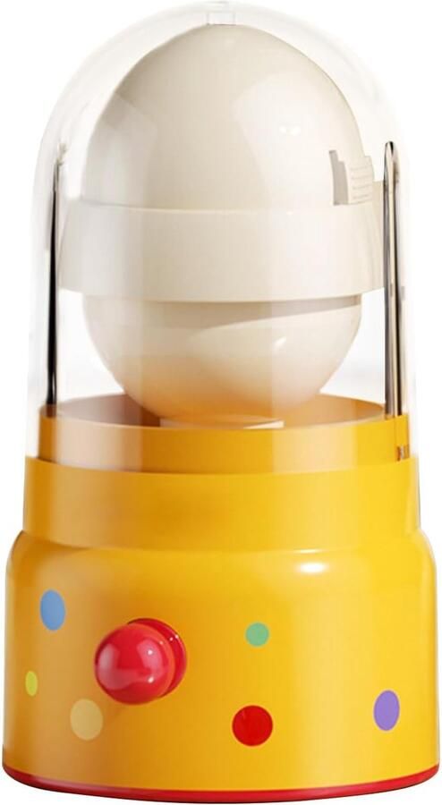 Eimixer Shaker Keuken Gadget Gouden Eimengsels Maken Handmatige Trekker Compact Ontwerp Geel